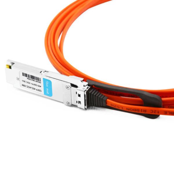 Cisco QSFP-40G-AOC30M Compatible 30m (98ft) 40G QSFP+ to QSFP+ Active Optical Cable