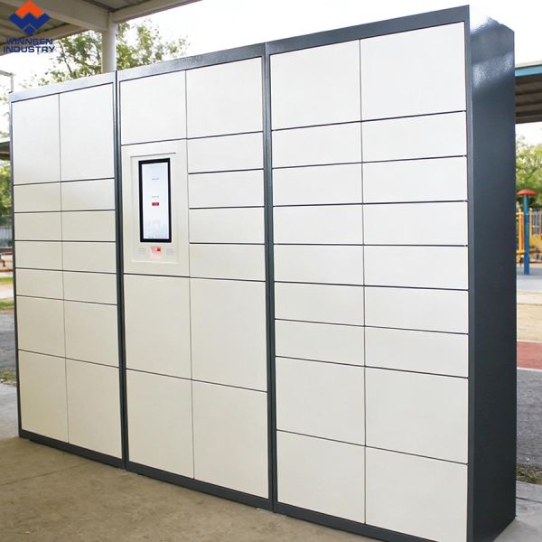 Winnsen 24 Hour Self-Service Outdoor Parcel Locker, Electronic Smart Storage with WiFi