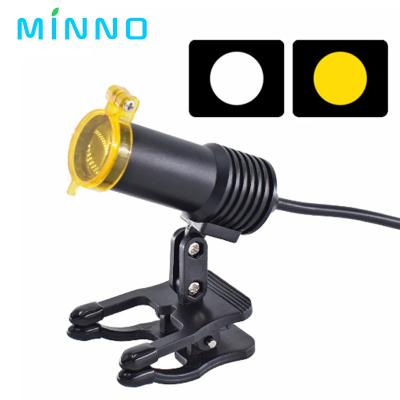 Lúpulas cirúrgicas de luz LED de 5W Dental com aumento de luz Binocular