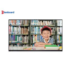 Qtenboard 65 75 85 Inch Interactive Smart Board , Multi-touch Wireless Interactive White Board for School