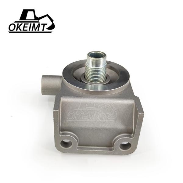 OKEIMT Fuel Filter Head 6114-71-6210 For Kubota 6D114 PC360-7 Engine