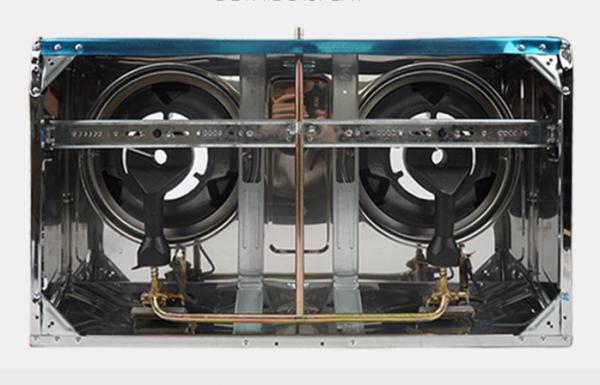 Fierce  gas cooker kitchen desktop stainless steel natural gas liquefied gas double-burner stove
