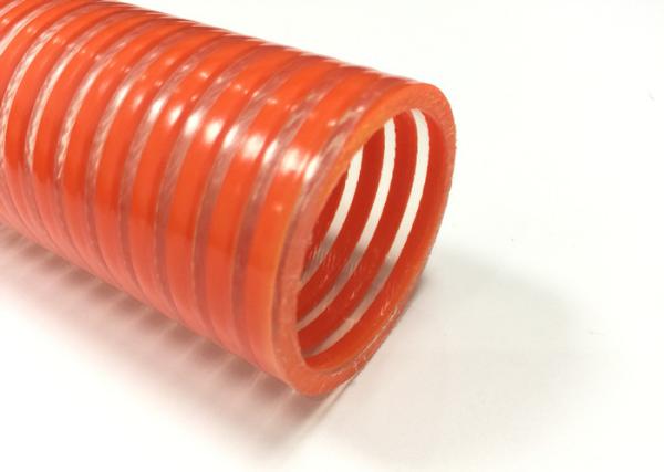 Heavy Duty PVC Suction Hose , PVC Helix Hose Abrasion Resistant For Water / Oil / Pump
