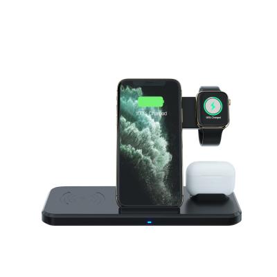 RoHs FCC 4 In 1 Fast Battery Bank Wireless Charging With Qc 3.0 Adapter