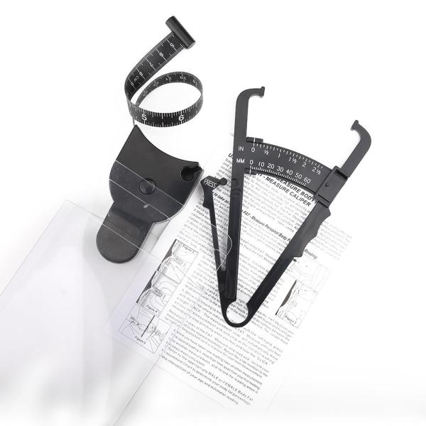 Прохладная черная жировая лента для измерения процента измерения тестора с блокировочным штифтом