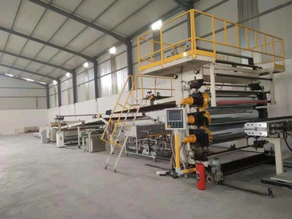 400 kg/h Máquina de fabricação de folhas de PVC 80/156 Linha de produção de folhas de PVC