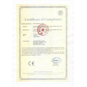 Shenzhen South-Yusen Electron Co.,Ltd Certificaciones