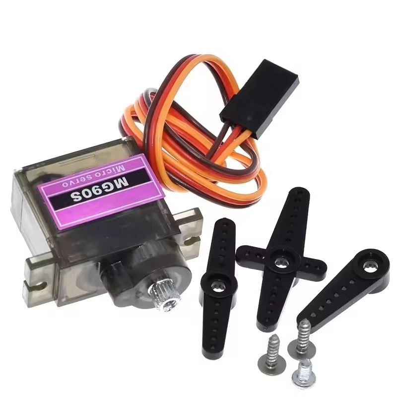 News Upgraded Version Mg90s Metal Gear Servo Es08ma for 3d Fly 450 Straight Swashplate and Aircraft Models