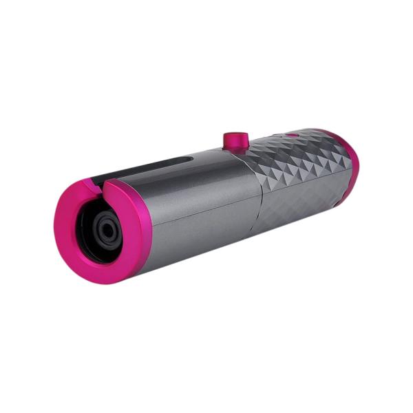 Cordless Electric Hair Curler With LCD Temperature Display