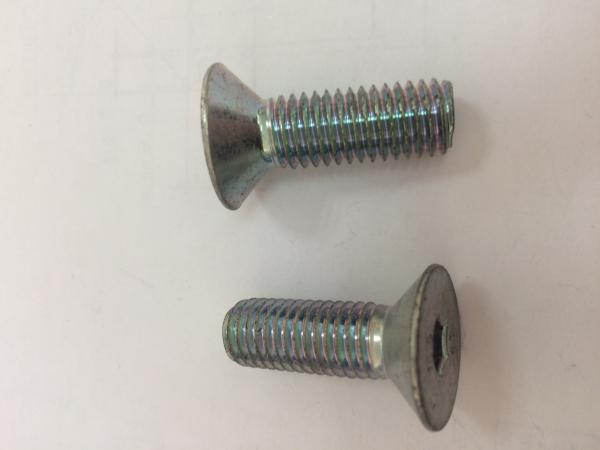 Grade 10.9 Carbon Steel Zinc Plated M16 Socket Drive Flat Head Machine Screws Coutersunk Head Screws