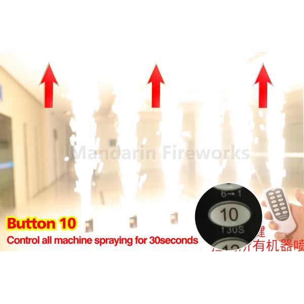 600W Wedding Cold Sparkler Machine 5.5kg For Dj Party Event