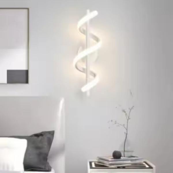 Minimalist Wall Lamp Master Bedroom Room Bedside Lamp Nordic Designer Light Luxury Aluminum Living Room TV Background Wall Lighting