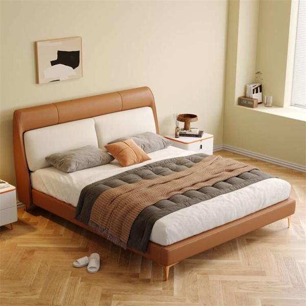 Camas de madeira personalizadas modernas - perfeitas para decoração e conforto doméstico
