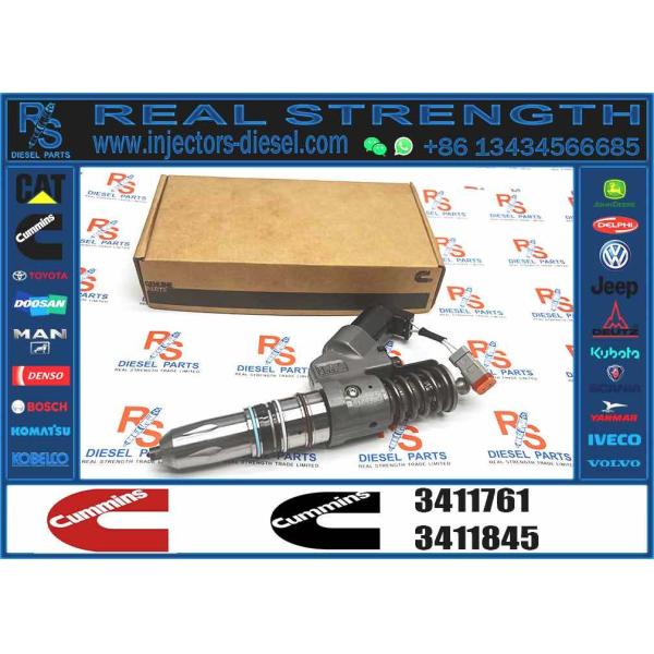 Conjunto de boquilla de inyector Common Rail e inyector de combustible 3411761 Compatible con el motor Cummins N14, condición nueva, alta calidad