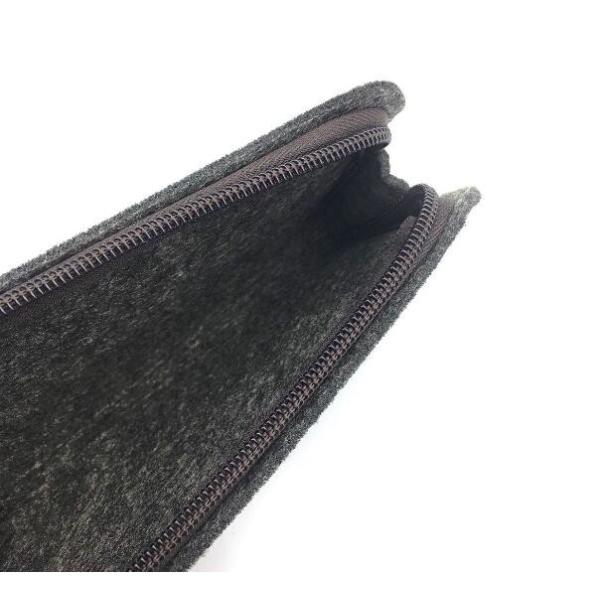 Stationery Felt Pencil Case / Large Zipper Pencil Pouch For School Eco Friendly
