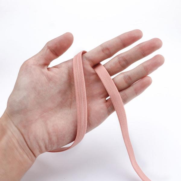 ремня бюстгальтера Webbing эластичной резиновой ленты нейлона 1cm силикон Silp мягкого анти- для женщин