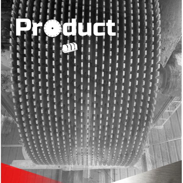 Высокочастотный бразный предложение Маленький U слот алмазный пилой лезвие для резки мраморной плиты