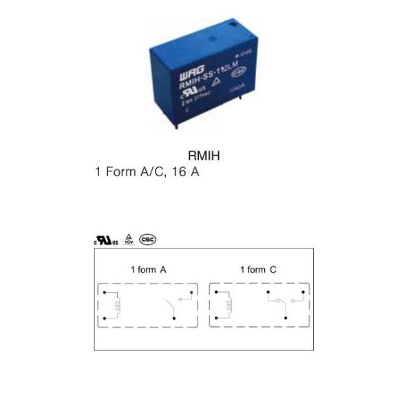 16 класс реле Amp 12V SPST сопротивление потока изоляции для пылесоса