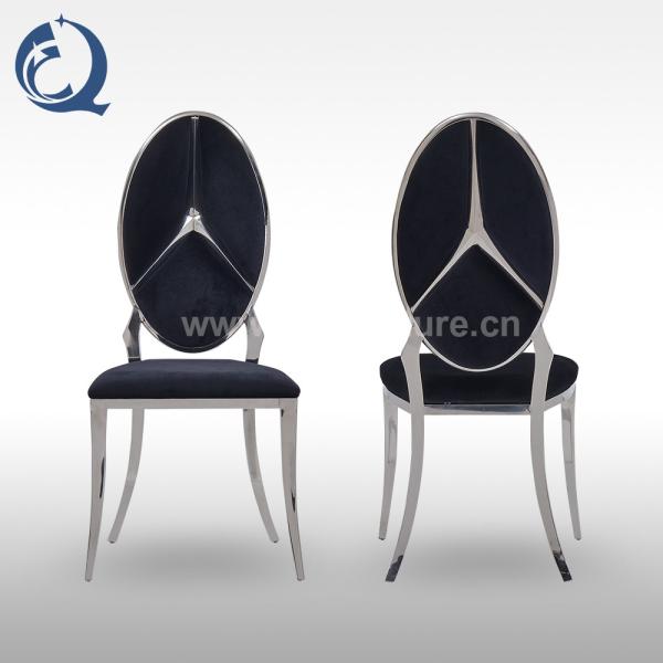 19x20x42inch High Back Dining Room Chairs Leather Upholstery Linear Stitching