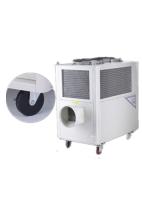 Uso industrial portátil integrado da C.A. com o compressor giratório completamente fechado