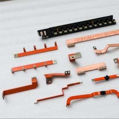 Processing Battery Connector Connects To The Busbar Auto EV Busbar
