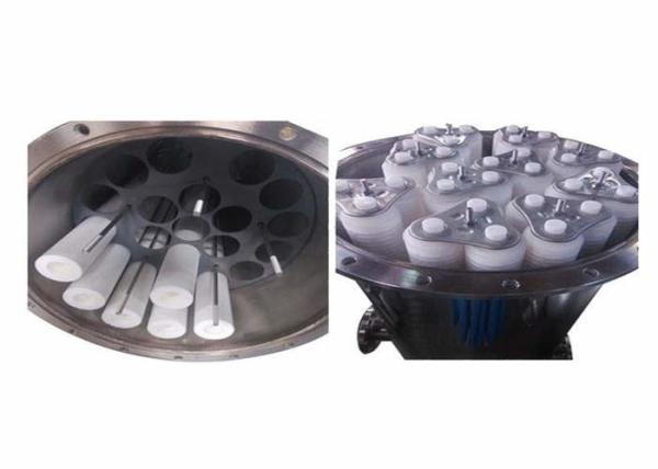 Chemical Cartridge Liquid Filter Housings 10 Inch For Wound Filter / Meltblown Filter