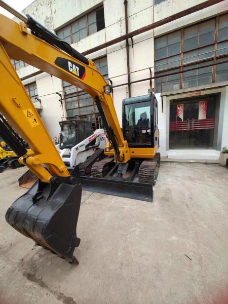 Excavateur d'occasion moteur original CAT 306D, entretien régulier, 100 unités en stock