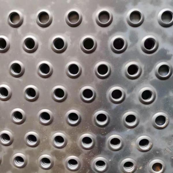 Plancha de rejilla de seguridad perforada de acero inoxidable de aluminio