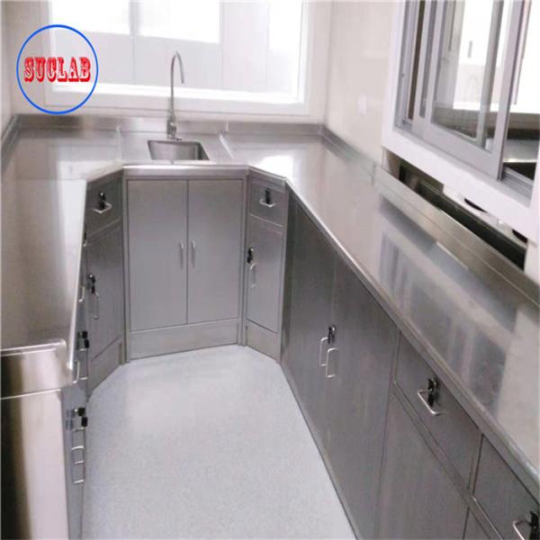1500*750*900MM Laboratory Bench s within B2B with Stainless Steel Cabinet