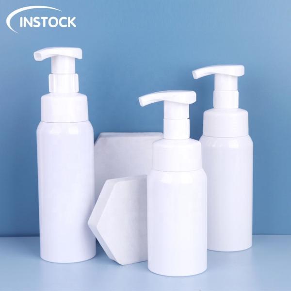 PET Body Material Empty Plastic Foaming Handwash Bottle 200ml 250ml 300ml For Skin Care