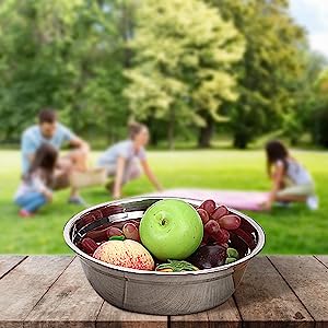 Stainless Steel Camping Plates Cups And Bowls Set. Camping Dish Set, Camping Mess Kits, Dinnerware Set