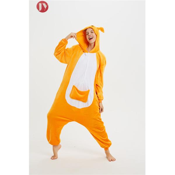 Kangaroo Kigurumi Kigurumi Onesie Animal Pajamas Costume Breathable Thermal