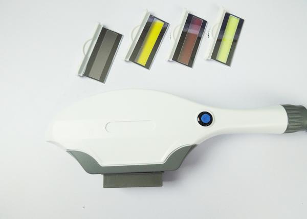 Two Handle Skin Tightening Machine , Ipl Hair Removal Beauty Equipment