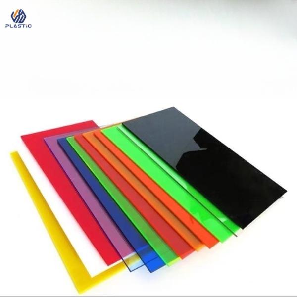 Uv Resistance Coloured Cast Acrylic Sheet 1.2g/Cm3 Perspex Sheets 1600x3100mm