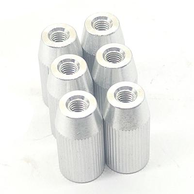 Aluminum Knurled Thumb Screw 12.8×25mm CNC Precision Machined Custom Anodized Colors