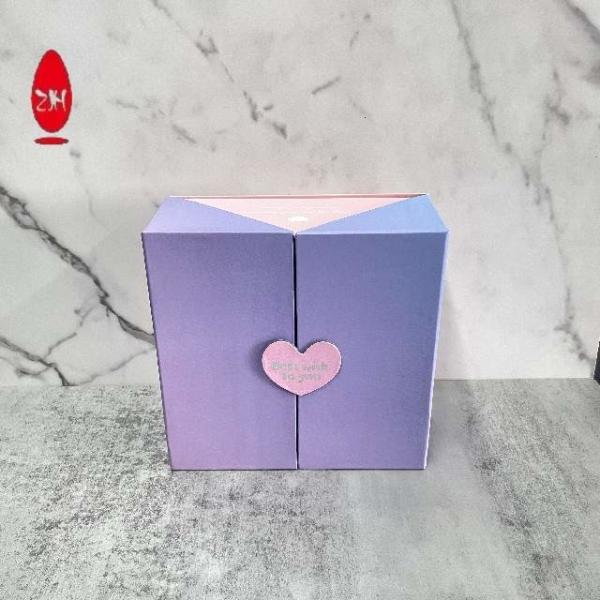 Custom Christmas Gift Wrap Boxes with 300gsm 350gsm Cardboard material