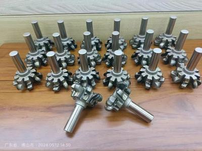 Long Lasting Pcd End Mill Cutter 3 Inches For Copper Workpieces