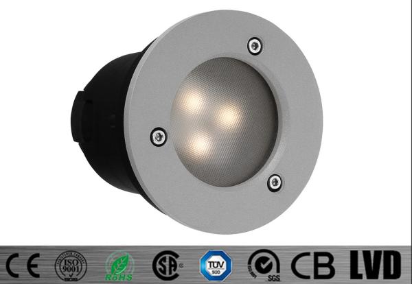 Aluminum Alloy 3*1W 350mA Outdoor LED Step Lights 230V , led recessed step light