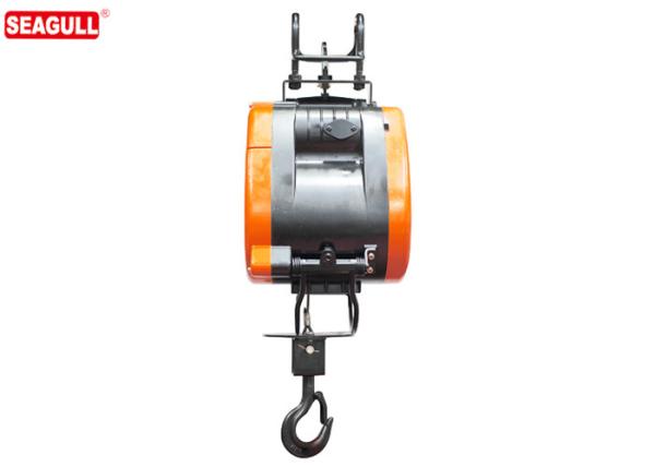 Light Weight Small Electric Chain Hoist , Rated Load 80kg Fast Speed 32m/Min