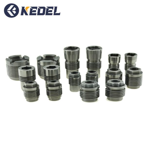 Resistencia del desgaste del metal de la boca PDC de la broca del hilo del aceite del carburo de tungsteno