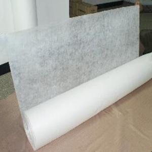 White Cold Water Soluble Non Woven Fabric For Embroidery Backing / Interlining