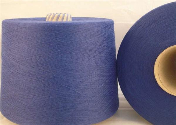 Obscuridade 100% 20/2 - cor resistente da categoria do AA do fio de poliéster da linha do poliéster azul