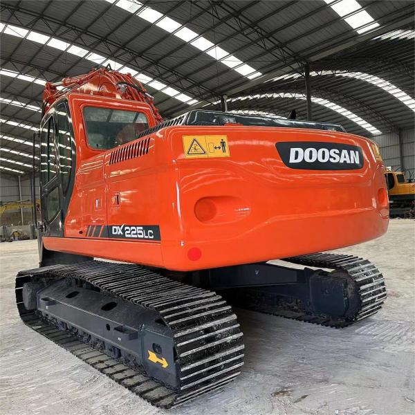21500kg 22Ton Used Doosan Excavators Secondhand Doosan Dx225