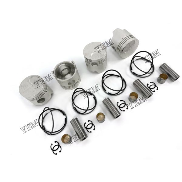 3B For Toyota Excavator Forklift Engine Parts Piston With Rings