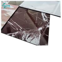 PVDF Revestimiento Granos de mármol ACP Materiales de construcción Superficie brillante Acp Panel de techo