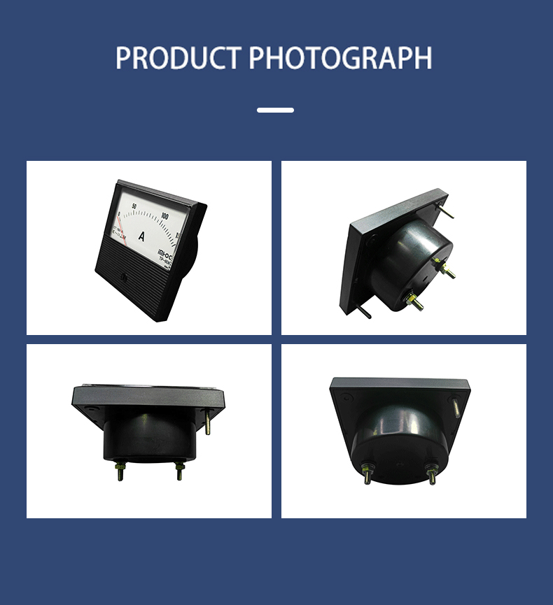 TP-80K 0-50V Analog Voltmeter - Welding Machine Dedicated Meter, Durable Case, High Accuracy