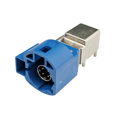 O ângulo direito dos dados de alta velocidade datilografa o conector de cabo do Pin HSD LVDS da montagem 4+2 do PWB