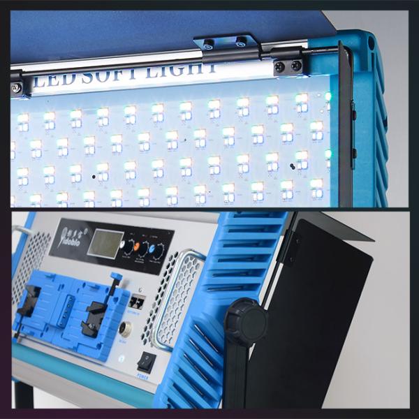18000lux RGB LED Video Light Aluminum Alloy , 95RA Professional Photo Studio Lights