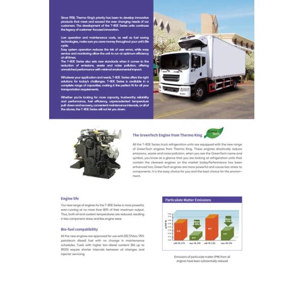 Thermo King Refrigeration Unit T-780E T-880E T-1080E T-1280E For Cooling System