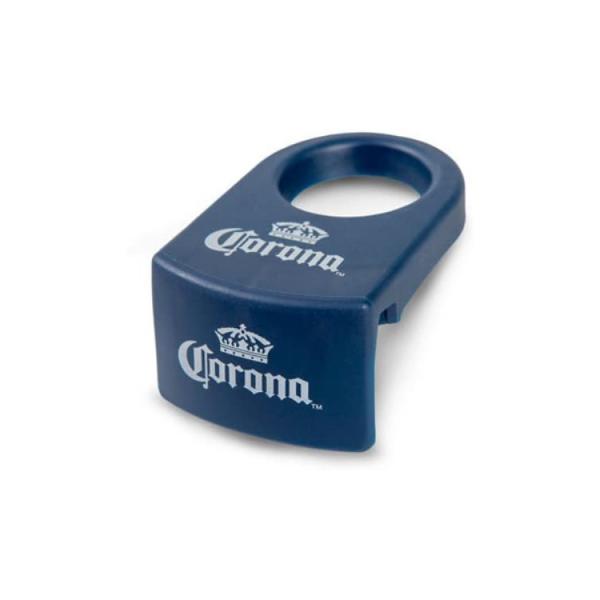 LFGB Branded Wine Accessories Blue CoronaRita Beer Bottle Holder Clip For Schooner Glass